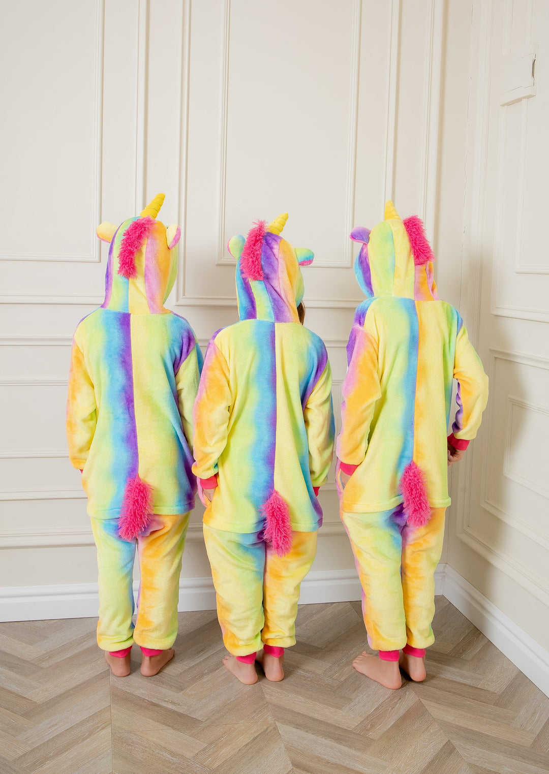 Family Matching Unicorn Rainbow One size Pajamas