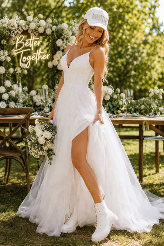 Pearl Bride Trucker Hat