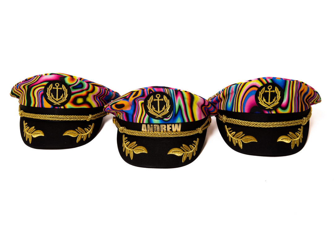 Personalized Captain Hat LGBTQ Pride