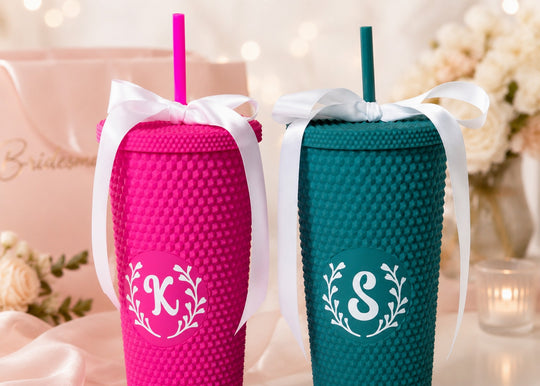 Custom Reusable Studded Trendy Tumblers