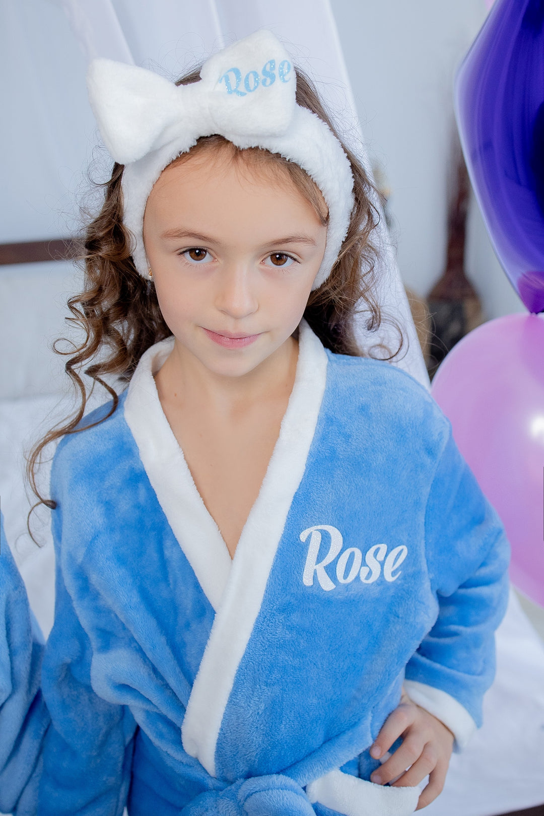 Kids Soft Spa Headband with Bow