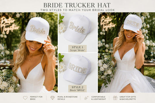 Pearl Bride Trucker Hat