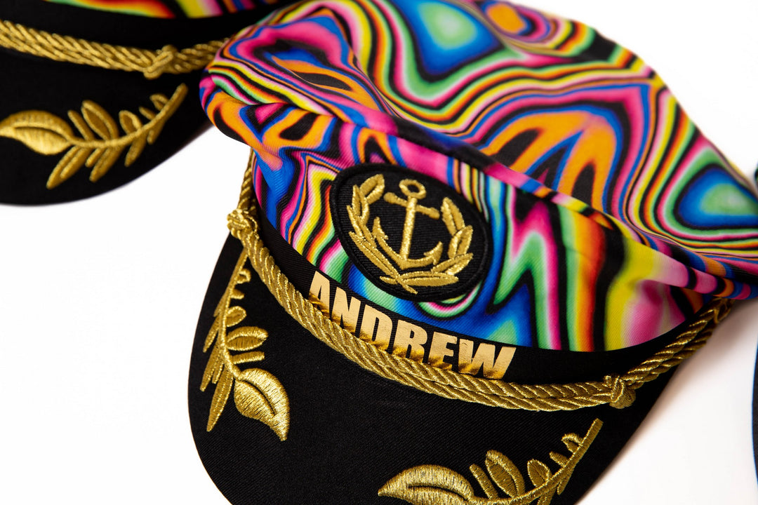 Personalized Captain Hat LGBTQ Pride
