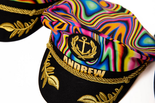 Personalized Captain Hat LGBTQ Pride
