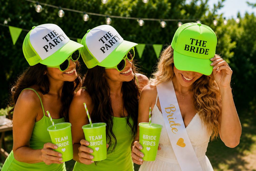 The Bride & The Girls Trucker Hats