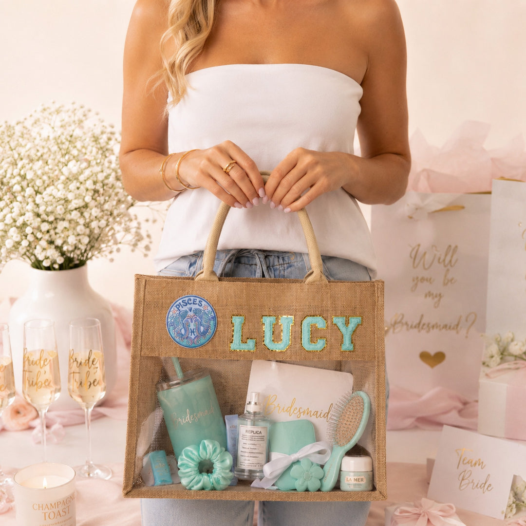 Personalized Zodiac Tote Bag. Custom Astrology Gift