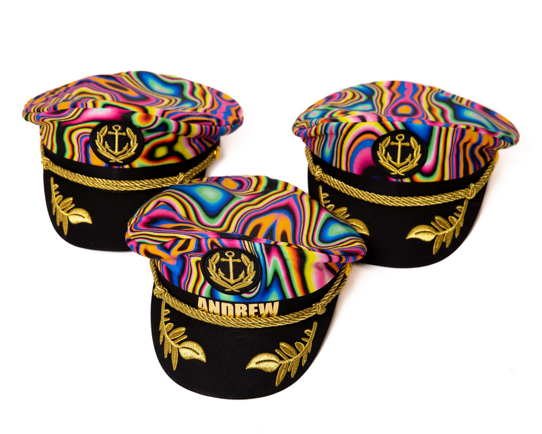 Personalized Captain Hat LGBTQ Pride