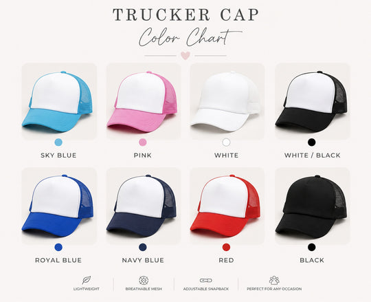 Custom Trucker Caps. Personalized Wedding & Party Favors