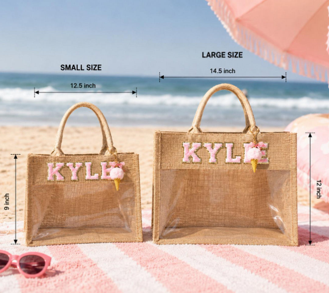 Personalized Unicorn Tote Bag
