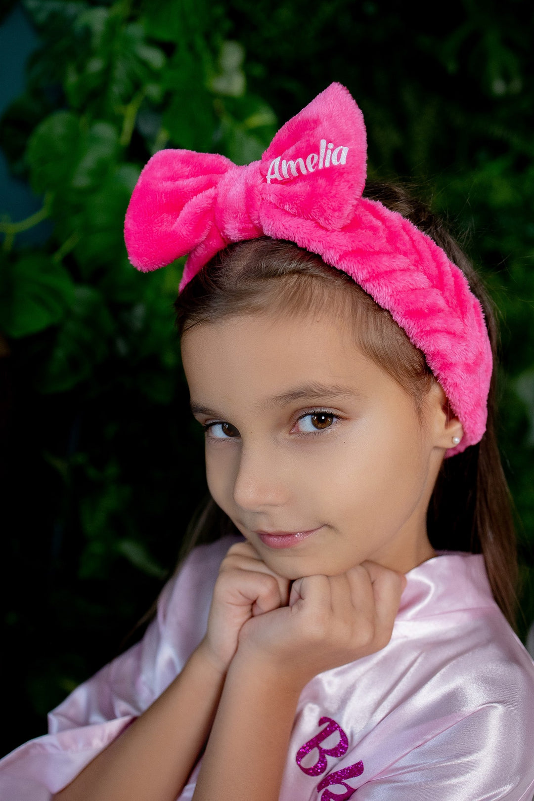 Kids Soft Spa Headband with Bow