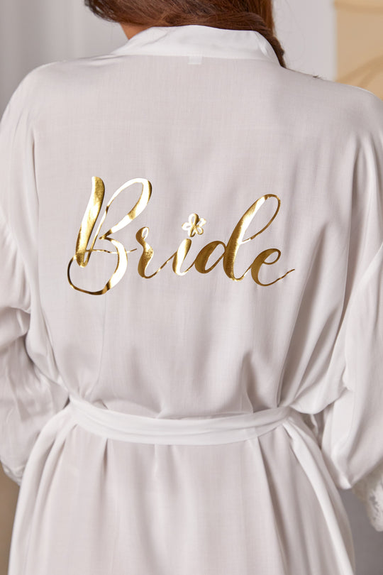 Personalized Cotton Lace Robes