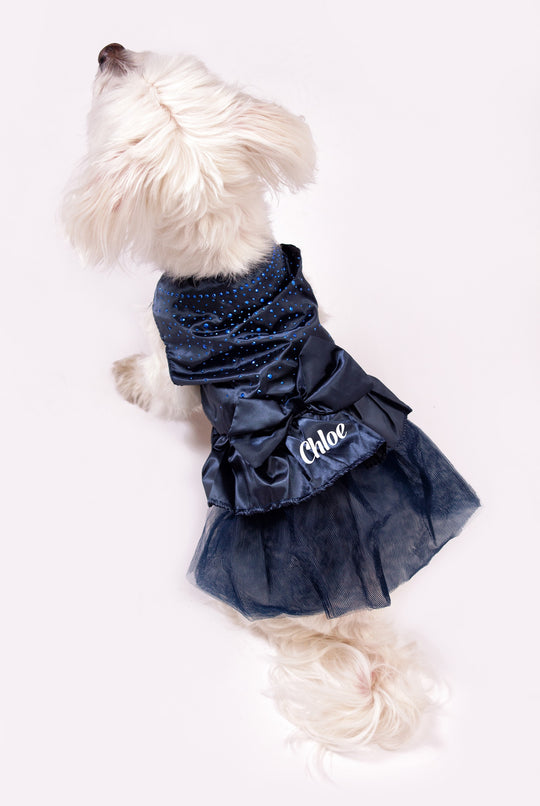 Customized Wedding Satin Dress for Dogs