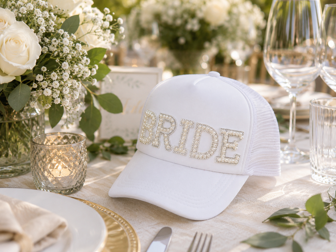 Pearl Bride Trucker Hat
