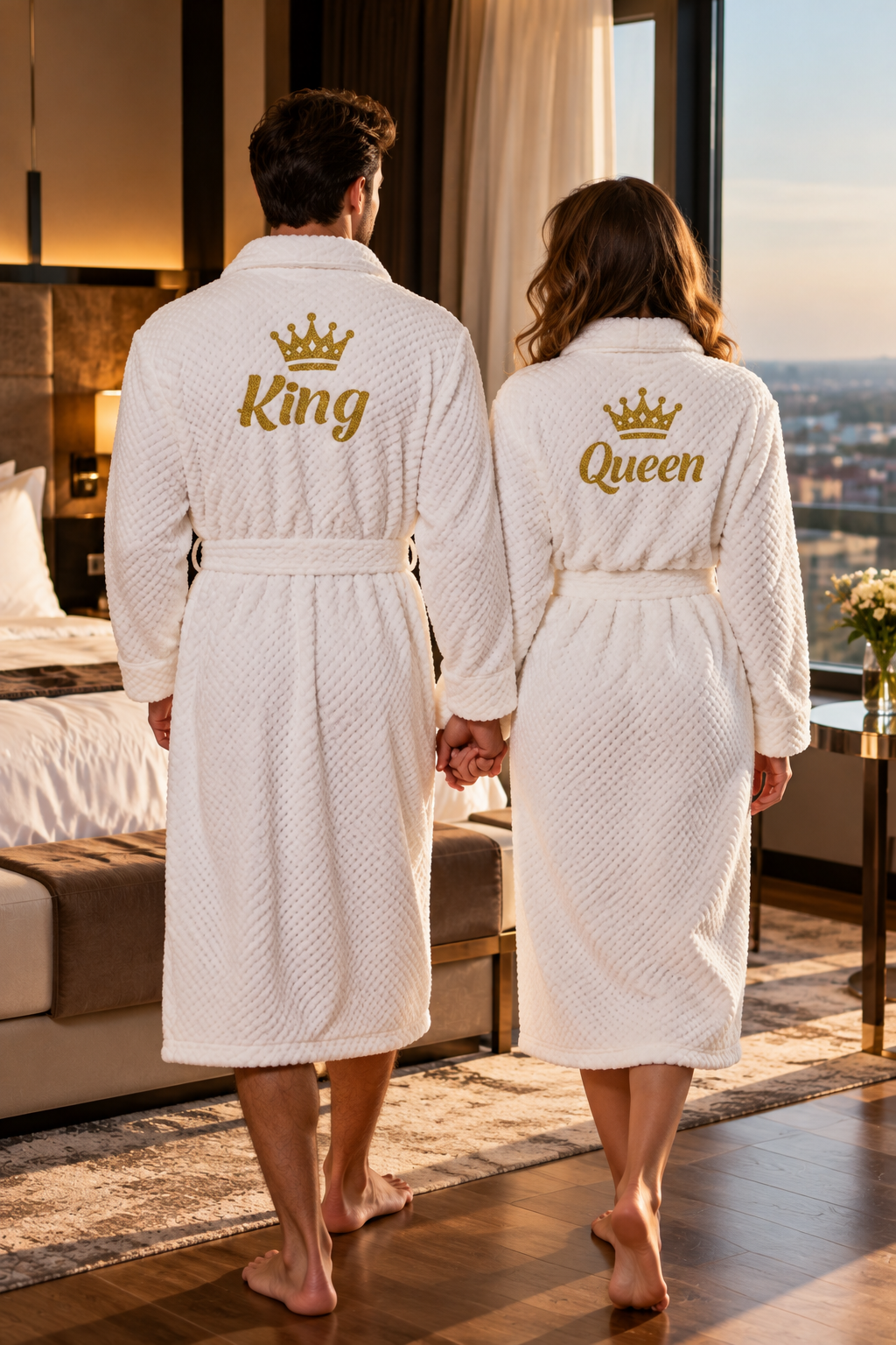 Men's Custom Long Bathrobe