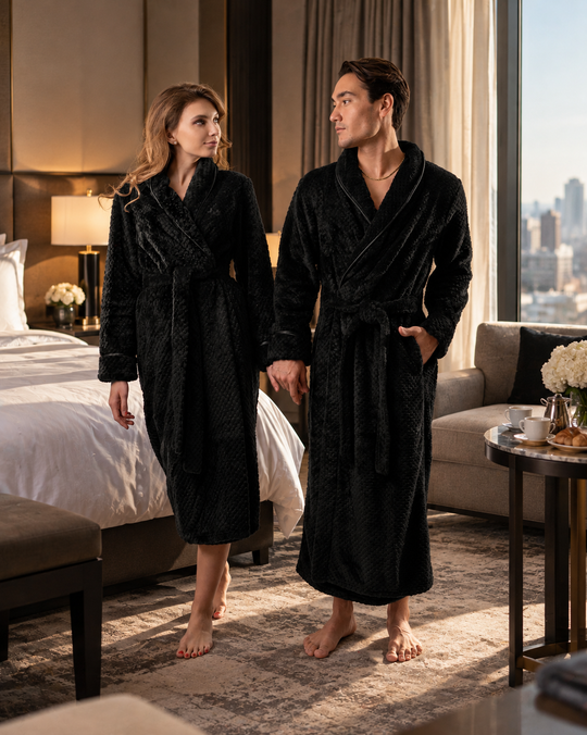 Men's Custom Long Bathrobe