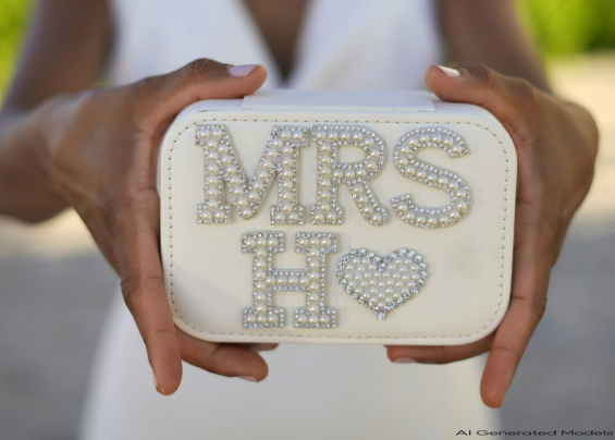 Personalized Mrs Jewelry Box