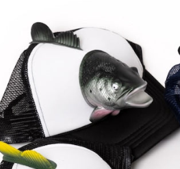 Men's 3D Fish Trucker Cap