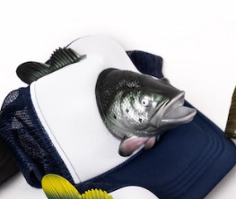 Men's 3D Fish Trucker Cap