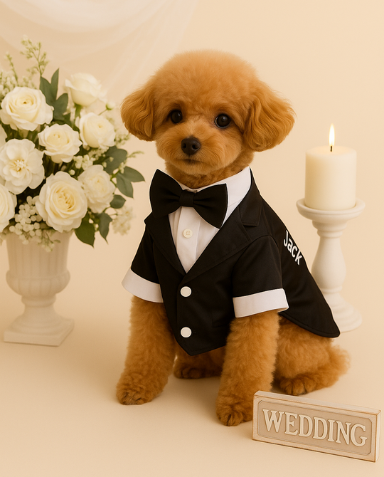 Dog Custom Wedding Tuxedo