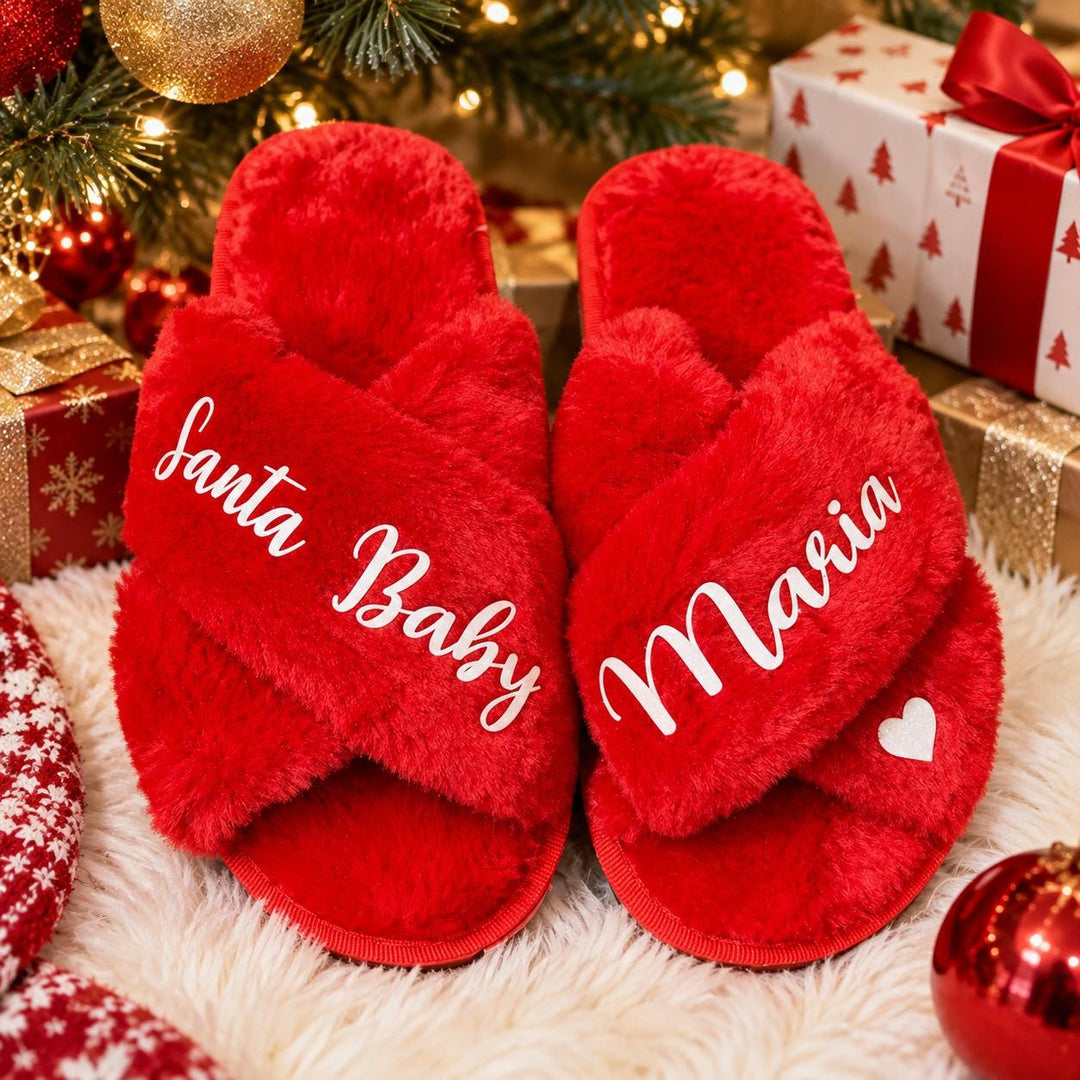 Christmas Personalized Party Slippers