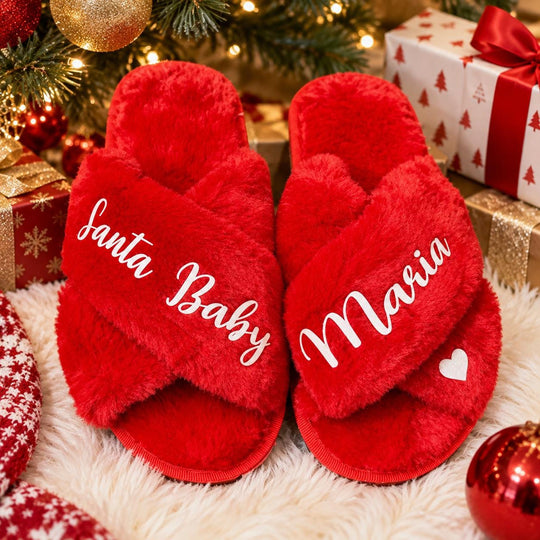 Christmas Personalized Party Slippers
