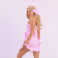 Barbie Plaid Pink Dress Set Movie Outfit