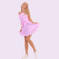 Barbie Plaid Pink Dress Set Movie Outfit