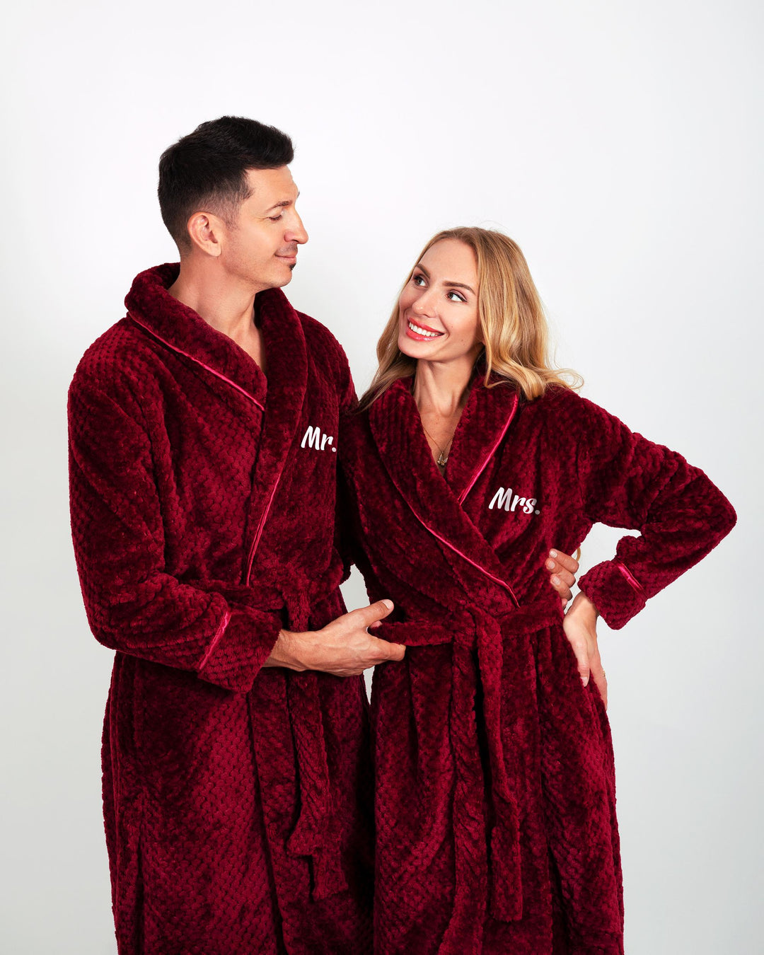 Personalized Bathrobe for Him and Her