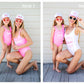 Mommy and Me Come on Baby - Let’s Go Party Swimsuits - Style2