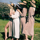 Custom Bridesmaids Beach Long Cover Ups - Long Sleeves - 