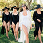 Custom Bridesmaids Beach Long Cover Ups - Long Sleeves - 