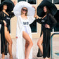 Custom Bridesmaids Beach Long Cover Ups - Long Sleeves - 