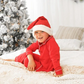 Custom Kids Cotton Christmas Ruffle Pajamas - Kids Pajamas