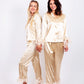 Custom Silky Pajamas with feather - L+L - women’s pajama