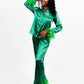 Custom Silky Pajamas with feather - L+L - women’s pajama