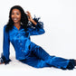 Custom Silky Pajamas with feather - L+L - women’s pajama