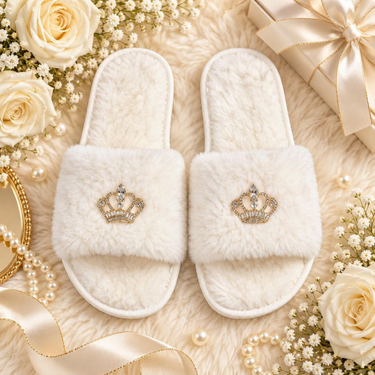 Queen Crown Slippers for Women