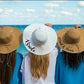 Women's Floppy Sun Hat with Shells