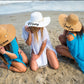 Women's Floppy Sun Hat with Shells