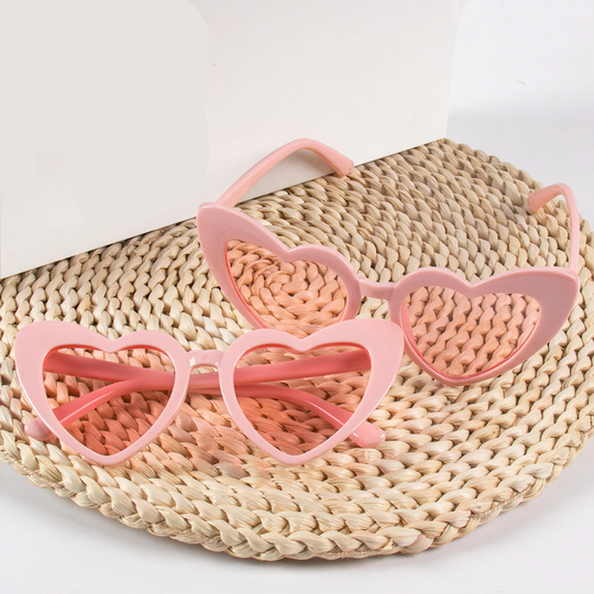 Kids Heart Sun Glasses Doll's Style