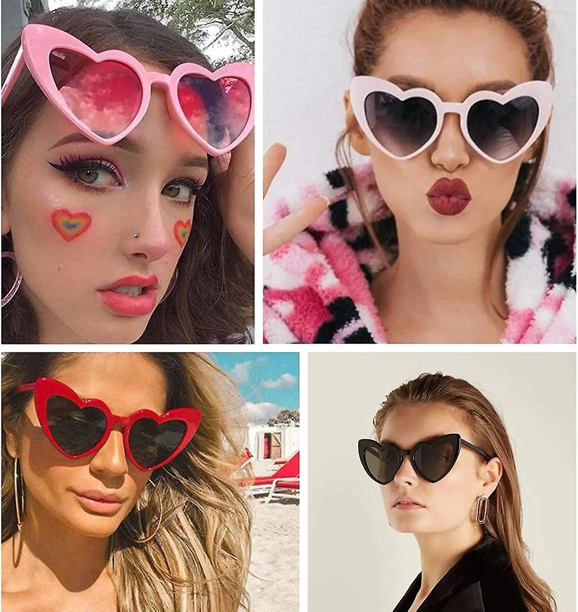 Heart Party Sun Glasses Barbie Style