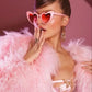Heart Sun Glasses Barbie Style