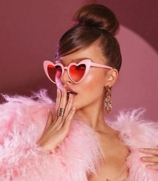 Barbie heart sunglasses hotsell