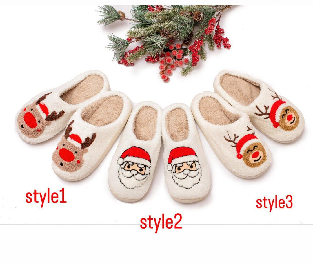 Cozy Personalized Xmas Slippers