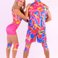 Ken and Barbie Workout Costumes Movie Rollerblade Outfit