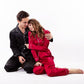 Matching Satin Pajama Sets for Couple Long Sleeves + Pants -
