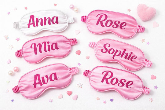 Kids Satin Personalized Sleep Masks