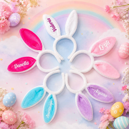 Personalized Easter Bunny Ears for Kids