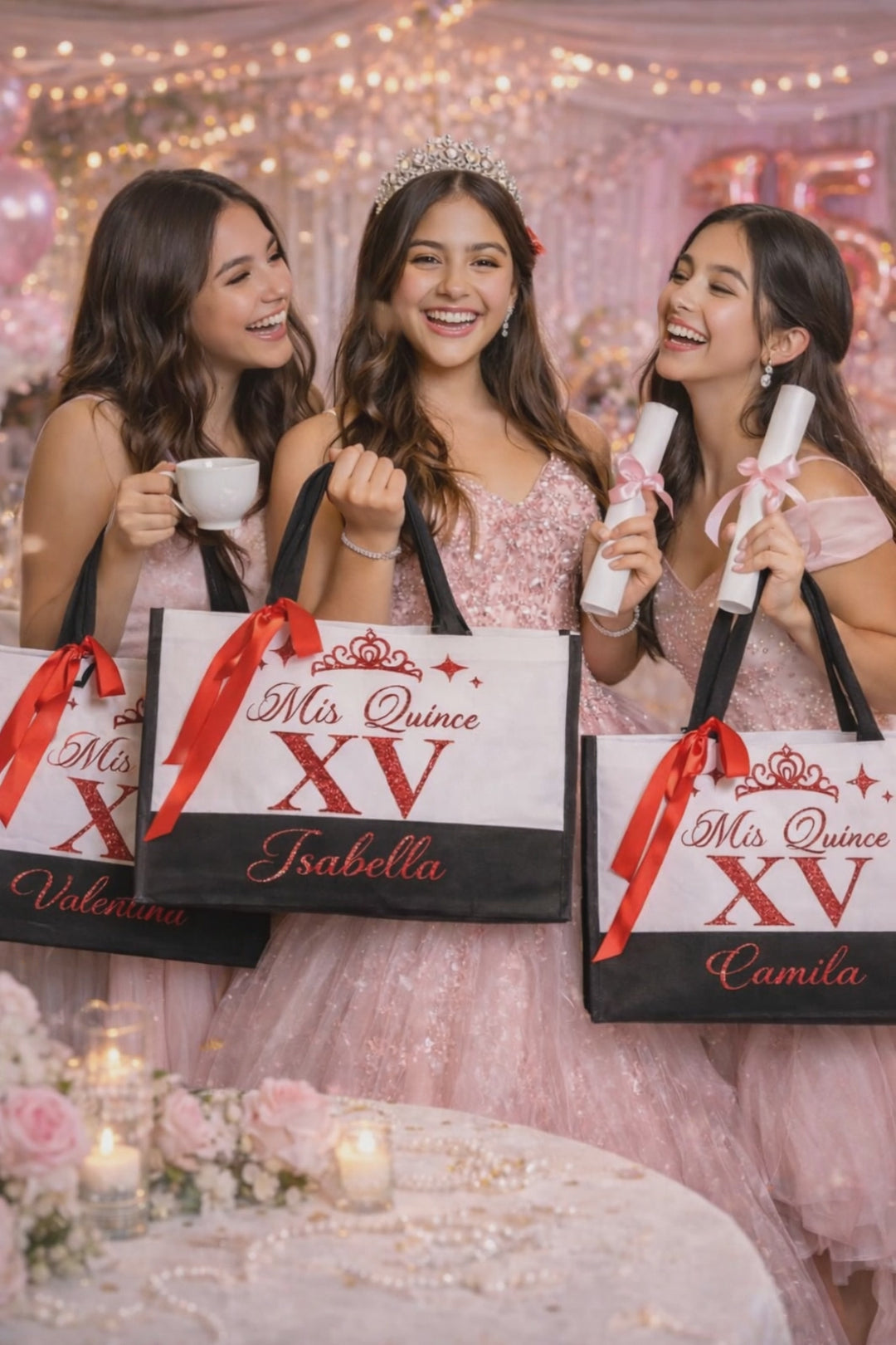 Personalized Miss Quince Tote Bag