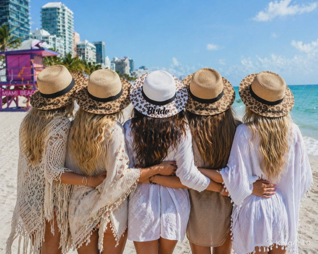 Women's Leopard Cowboy Hats